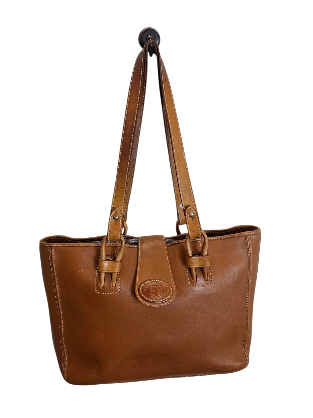 Dooney & Bourke Rare  Brown Leather Shoulder Bag